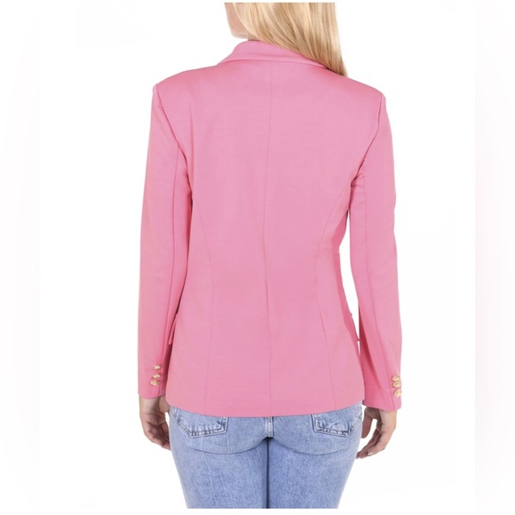 Attitude Unknown Women's Metallic Button Blazer Small - Picture 8 of 12